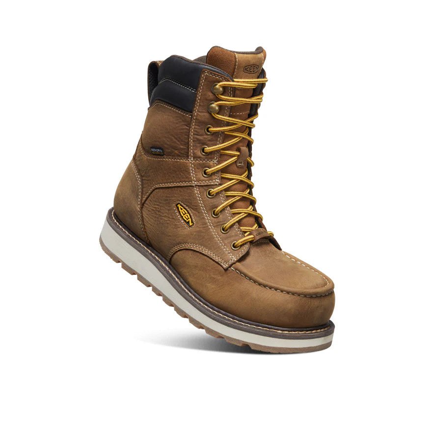 Men's Cincinnati 8 Waterproof Boot (Carbon Toe) | Belgian/Sandshell - Image 3