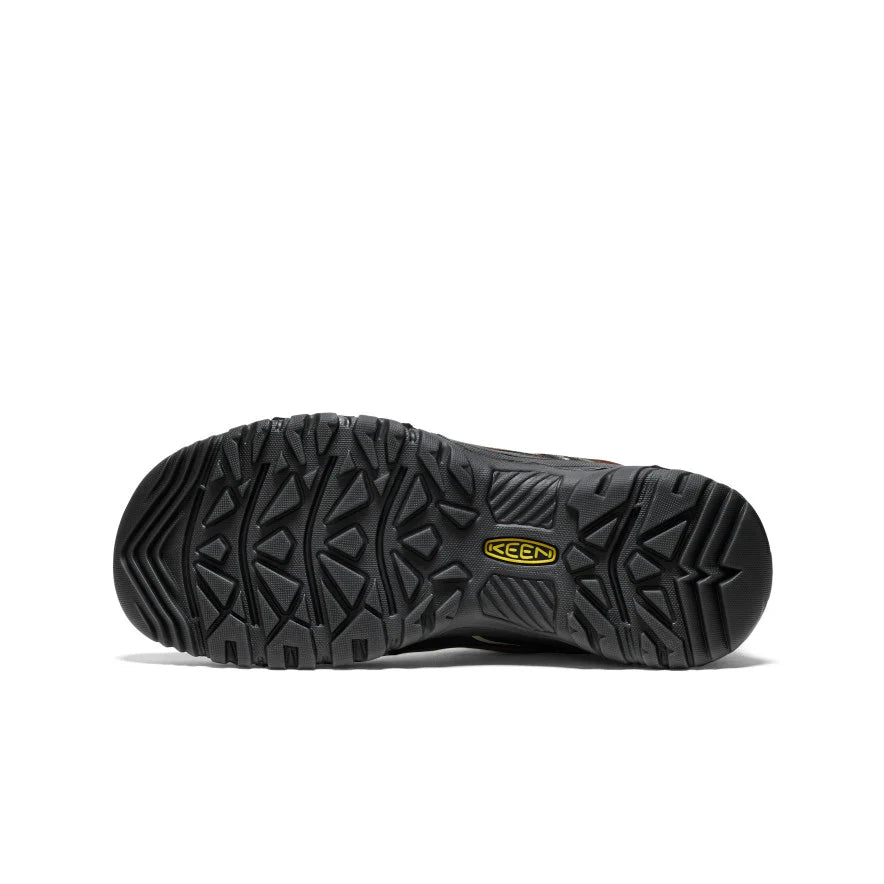 Men's Targhee IV Wide Waterproof Hiking Shoe | Bison/Black - Image 6