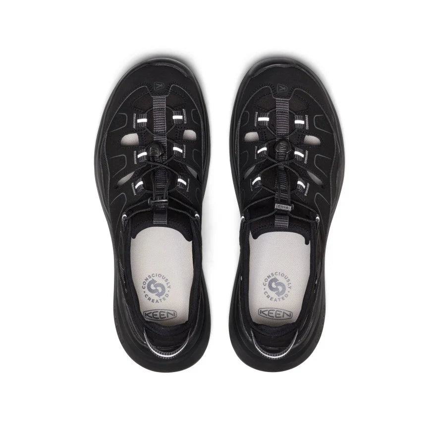 Men's WK450 Walking Sandal | Black/Black - Image 4