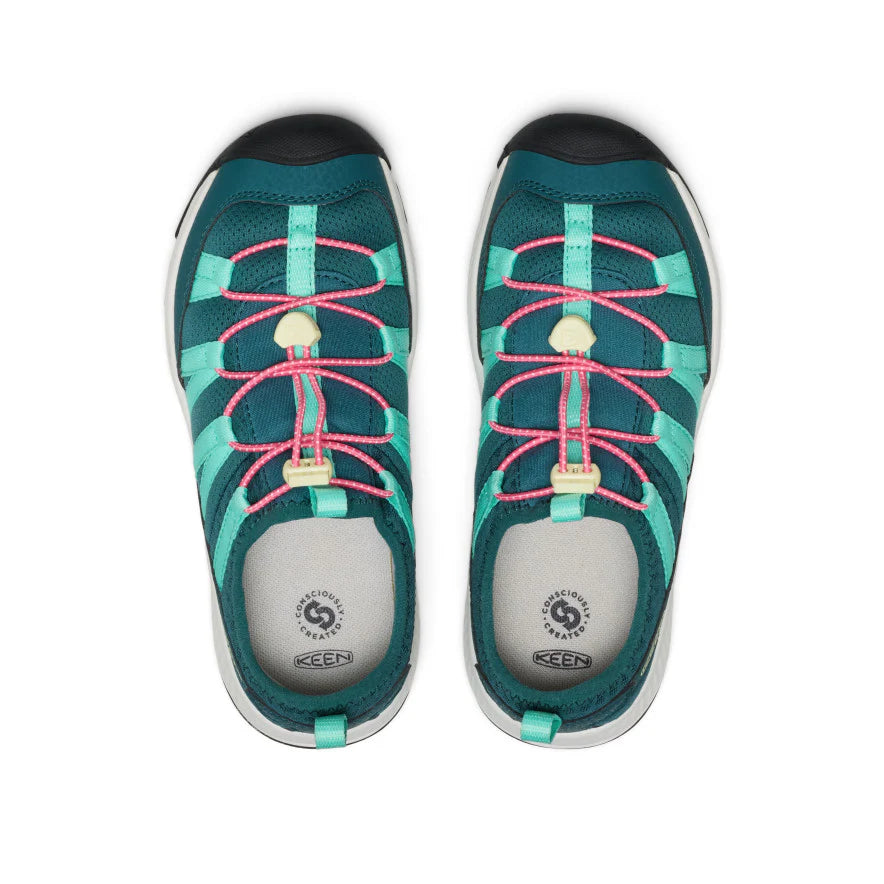 Big Kids' Motozoa Sneaker | Mediterranea/Pink Lemonade - Image 4