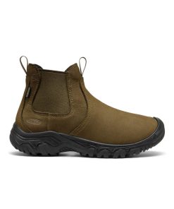 Women's Greta II Waterproof Chelsea  |  Dark Olive/Black