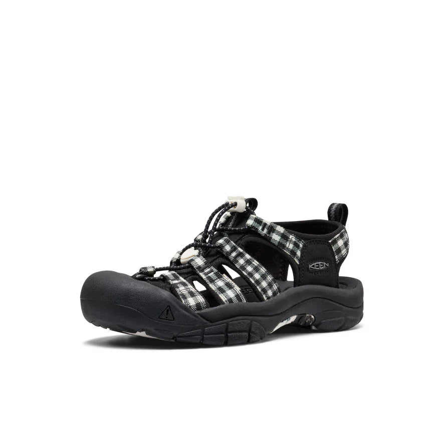 Women's Newport Retro | Black/Gingham - Image 3