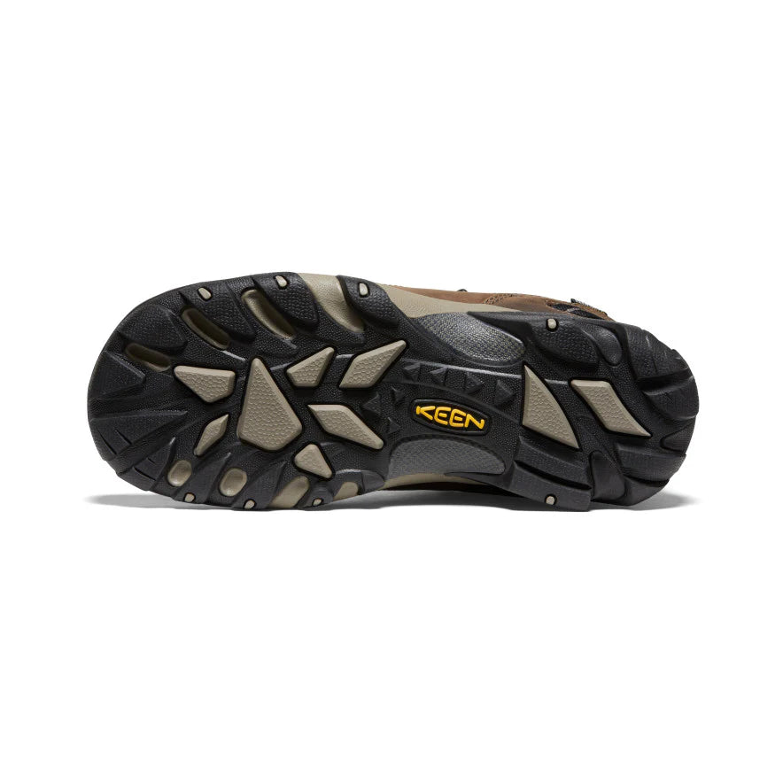 Men's Targhee II Waterproof Mid Wide | Shitake/Brindle - Image 4