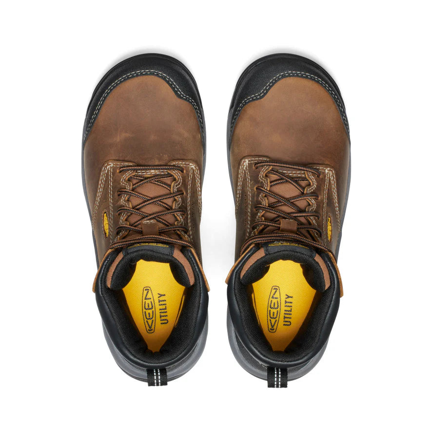 Women's Evanston 6 ESD Boot (Carbon Toe) | Bison/Black - Image 3