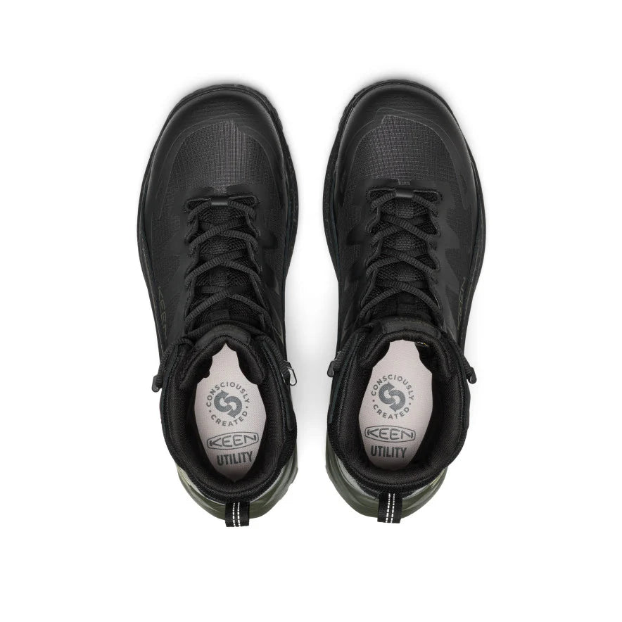 Men's Targhee Blur Waterproof Work Boot (Carbon Toe) | Forest Night/Black - Image 9