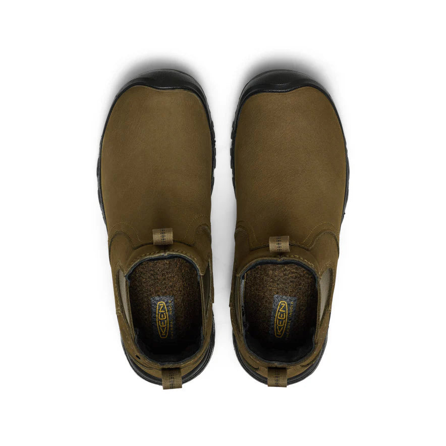 Women's Greta II Waterproof Chelsea | Dark Olive/Black - Image 5