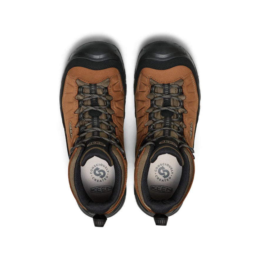 Men's Targhee IV Waterproof Hiking Boot | Bison/Black - Image 4