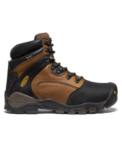 Men's Louisville 6 MET Waterproof Boot (Steel Toe)  |  Slate Black