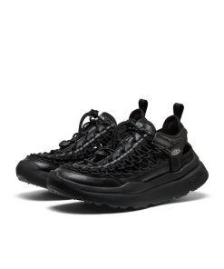Alternative view of Women's UNEEK WK SNIDEL Sneaker  |  Black/Silver