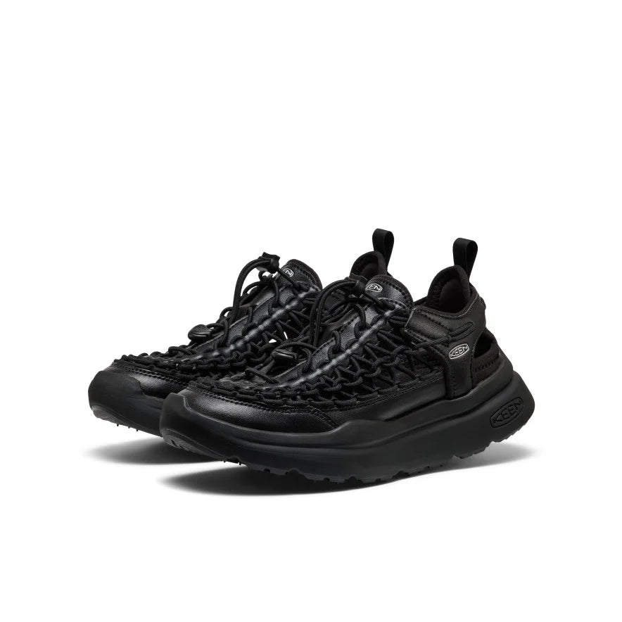 Women's UNEEK WK SNIDEL Sneaker | Black/Silver - Image 2