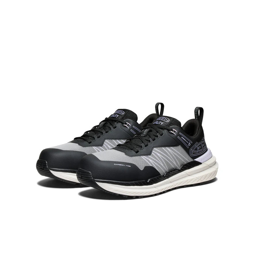 Women's Speedworks Work Sneaker (Carbon Toe) | Thistle/Black - Image 2