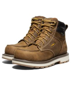 Alternative view of Men's Cincinnati 6 Waterproof 90° Heel Boot (Carbon Toe)  |  Belgian/Sandshell