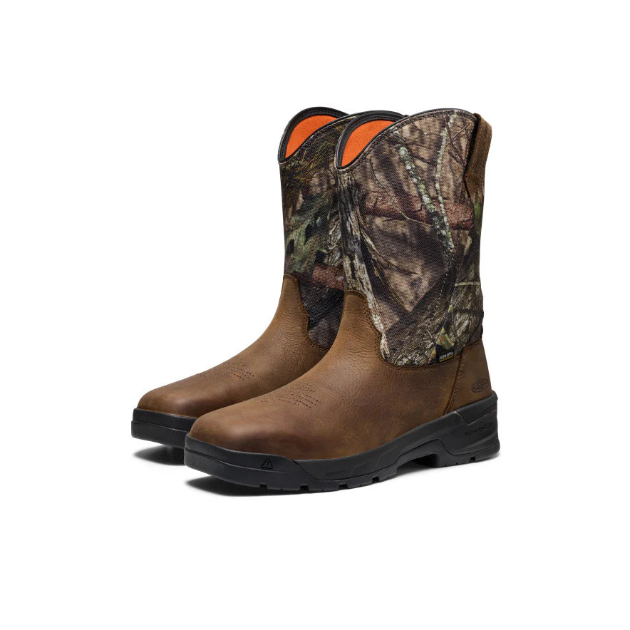 Men's Flatland Pull-On Waterproof Work Boot (Soft Toe) | MOSSY OAK® BREAK-UP COUNTRY©® - Image 2