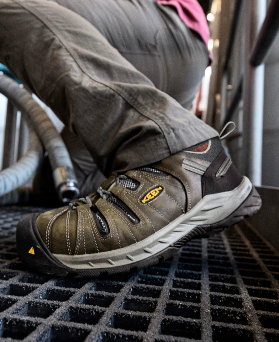 Men's Flint II (Steel Toe) | Shitake/Rust - Image 8
