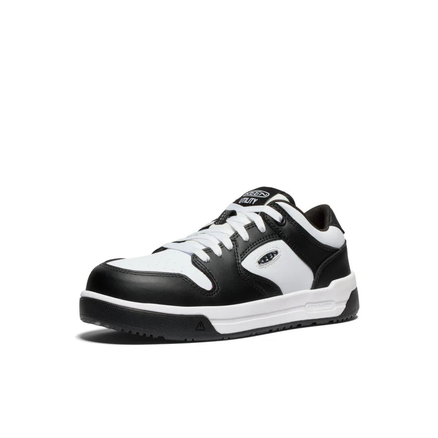 Women's Overton Work Shoe (Carbon Toe) | Star White/Black - Image 3