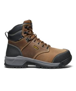 Women's Evanston 6 Waterproof Boot INT MET (Carbon Toe)  |  Bison/Black