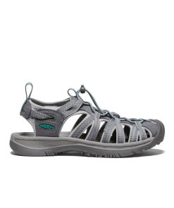 Women's Whisper  |  Medium Grey/Peacock Green