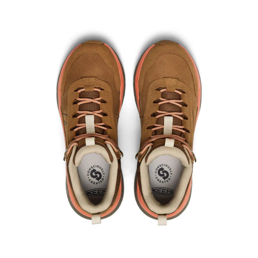 Women's Leiki Waterproof Leather Hiking Boot | Chipmunk/Bison - Image 4