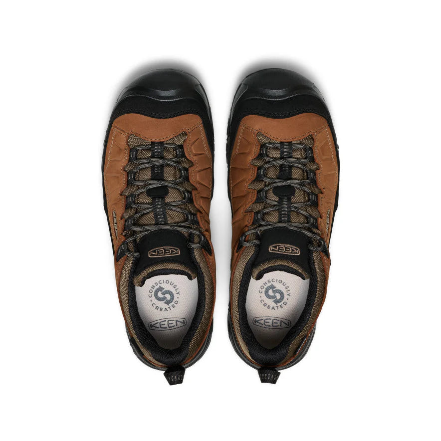 Men's Targhee IV Waterproof Hiking Shoe | Bison/Black - Image 4