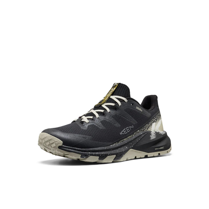 Men's Targhee Apex Wide Waterproof Hiking Shoe | Black/Abbey Stone - Image 2