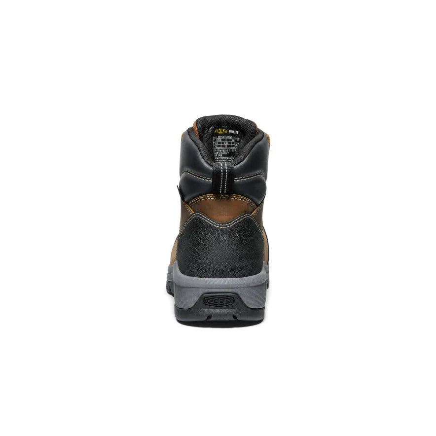 Men's CSA Evanston 6 Waterproof Boot (Carbon Toe) | Bison/Black - Image 5