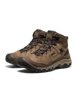 Alternative view of Men's Targhee IV Waterproof Hiking Boot  |  Brindle/Canteen