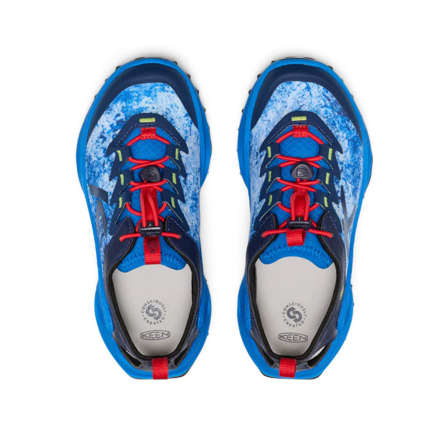 Big Kids' Zionic ADV Sandal | Precious Blue/Racing Red - Image 4
