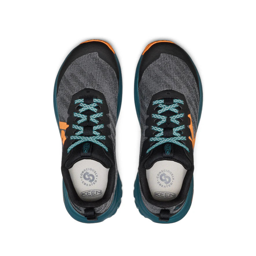 Men's Roam Trail Running Shoe | Black/Orange Peel - Image 5