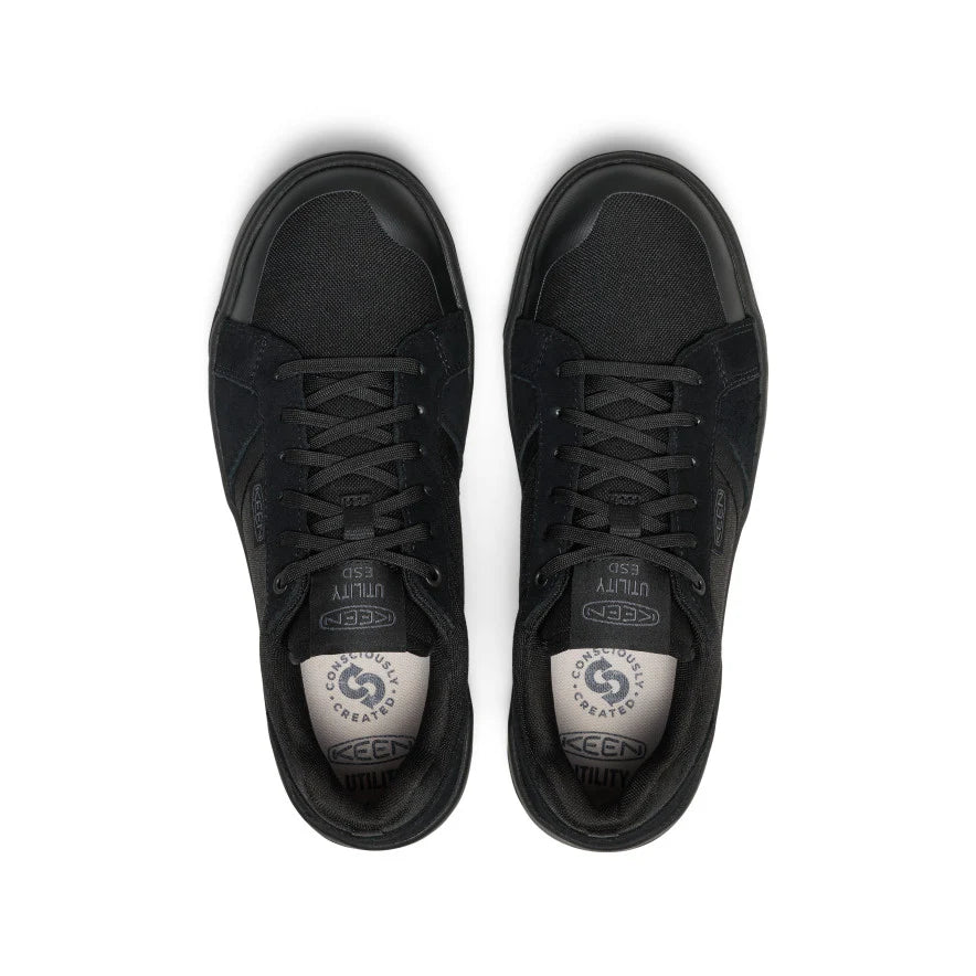 Men's Kenton ESD Work Shoe (Soft Toe) | Black/Black - Image 4