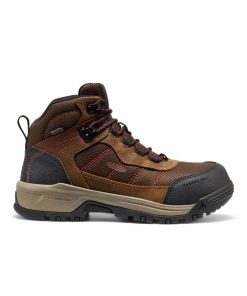 Women's Skokie Waterproof Work Boot (Carbon Toe)  |  Bison/Black