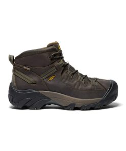 Men's Targhee II Mid Waterproof Hiking Boots  |  Canteen/Dark Olive