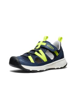 Alternative view of Big Kids' Motozoa Sandal  |  Naval Academy/Evening Primrose
