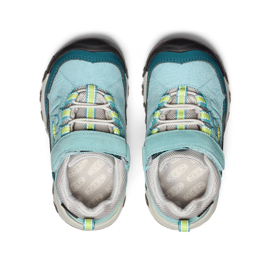 Little Kids' Targhee IV Waterproof Hiking Shoe | Reef Waters/Daiquiri Green - Image 4