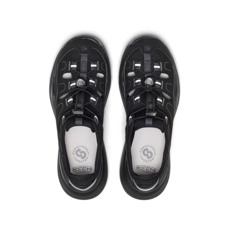 Women's WK450 Walking Sandal | Black/Black - Image 4