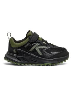 Little Kids' Zionic Waterproof Shoe  |  Black/Bronze Green