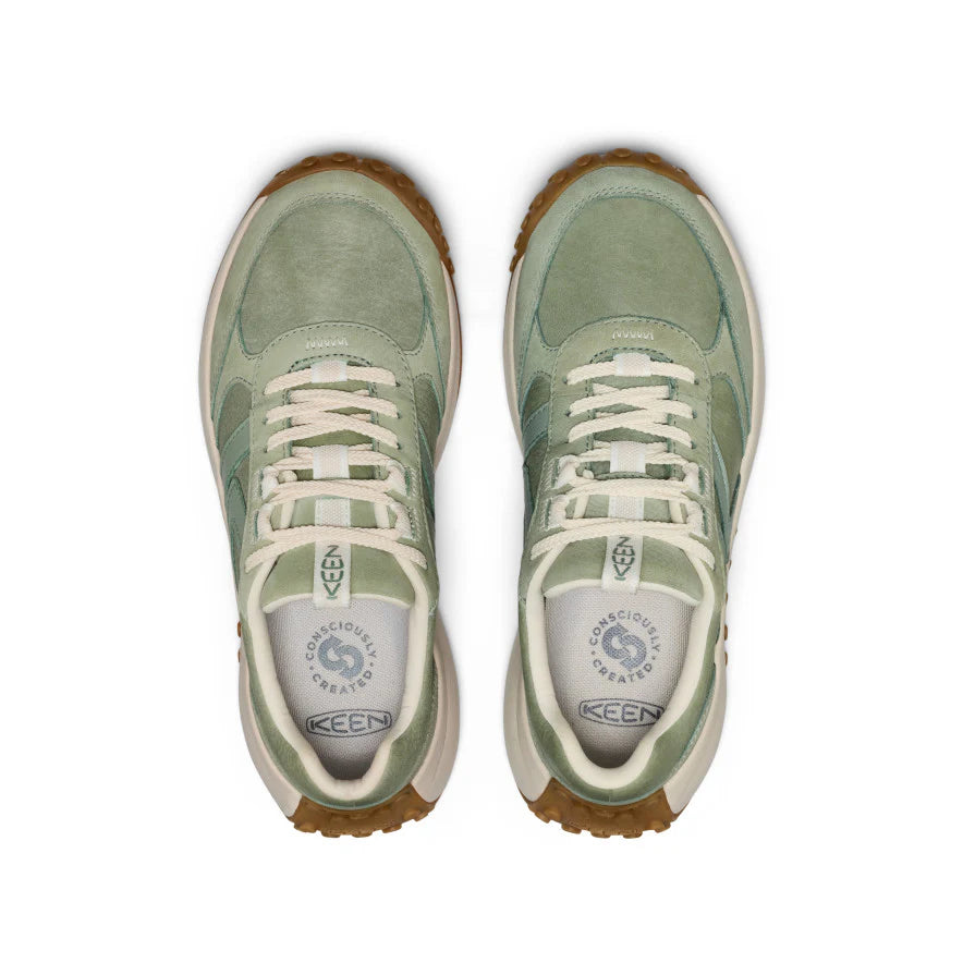 Women's KS86 Leather Sneaker | Lily Pad/Birch - Image 3