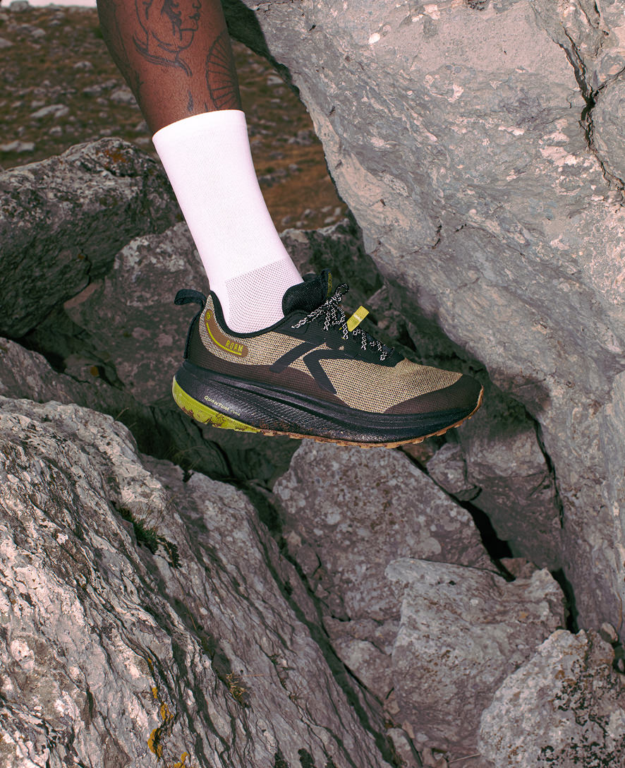 Men's Roam Trail Running Shoe | Magnet/Burnt Brick - Image 8