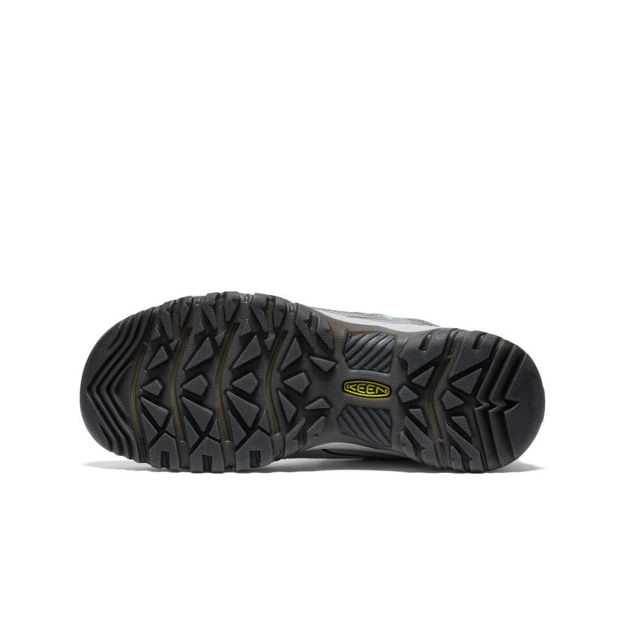 Women's Targhee IV Wide Waterproof Hiking Shoe | Alloy/Granite Green - Image 6