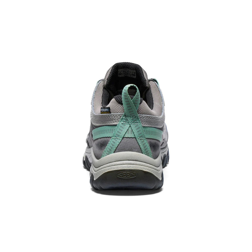 Women's Targhee IV Waterproof Hiking Shoe | Alloy/Granite Green - Image 9