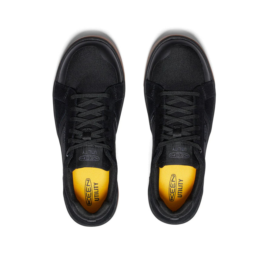 Men's Kenton Work Shoe (Carbon Toe) | Black/Gum - Image 4