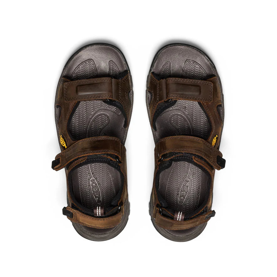 Men's Targhee III Open Toe Sandal | Bison/Mulch - Image 4