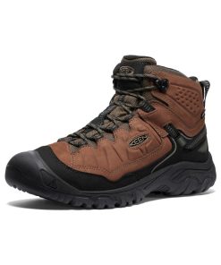 Alternative view of Men's Targhee IV Wide Waterproof Hiking Boot  |  Bison/Black