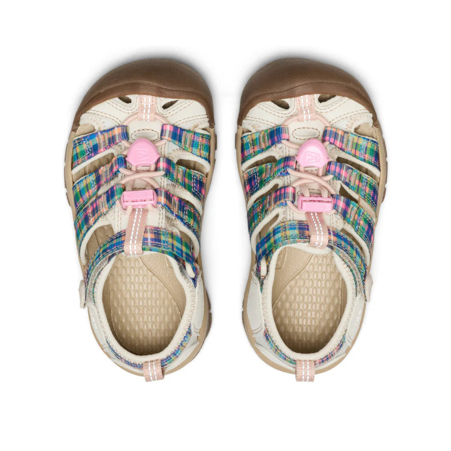Little Kids' Newport H2 | Gingham/Orchid Smoke - Image 4