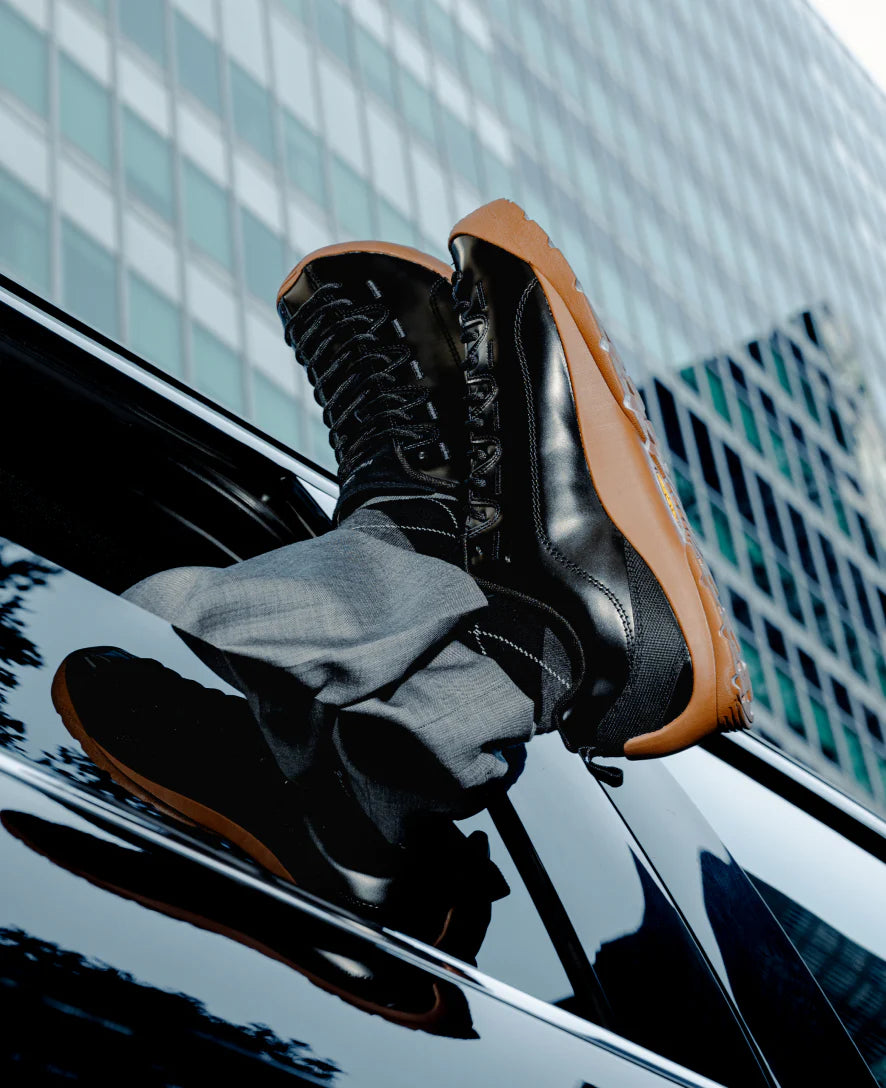 Women's Jasper Sneaker x Highsnobiety | Black/Gum - Image 3