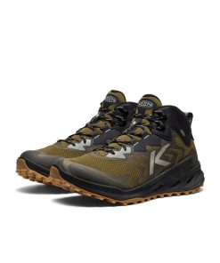 Alternative view of Men's Zionic NXT Waterproof Hiking Boot  |  Dark Olive/Black