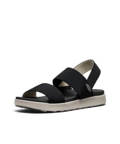 Alternative view of Women's Elle Backstrap Sandal Wide  |  Black