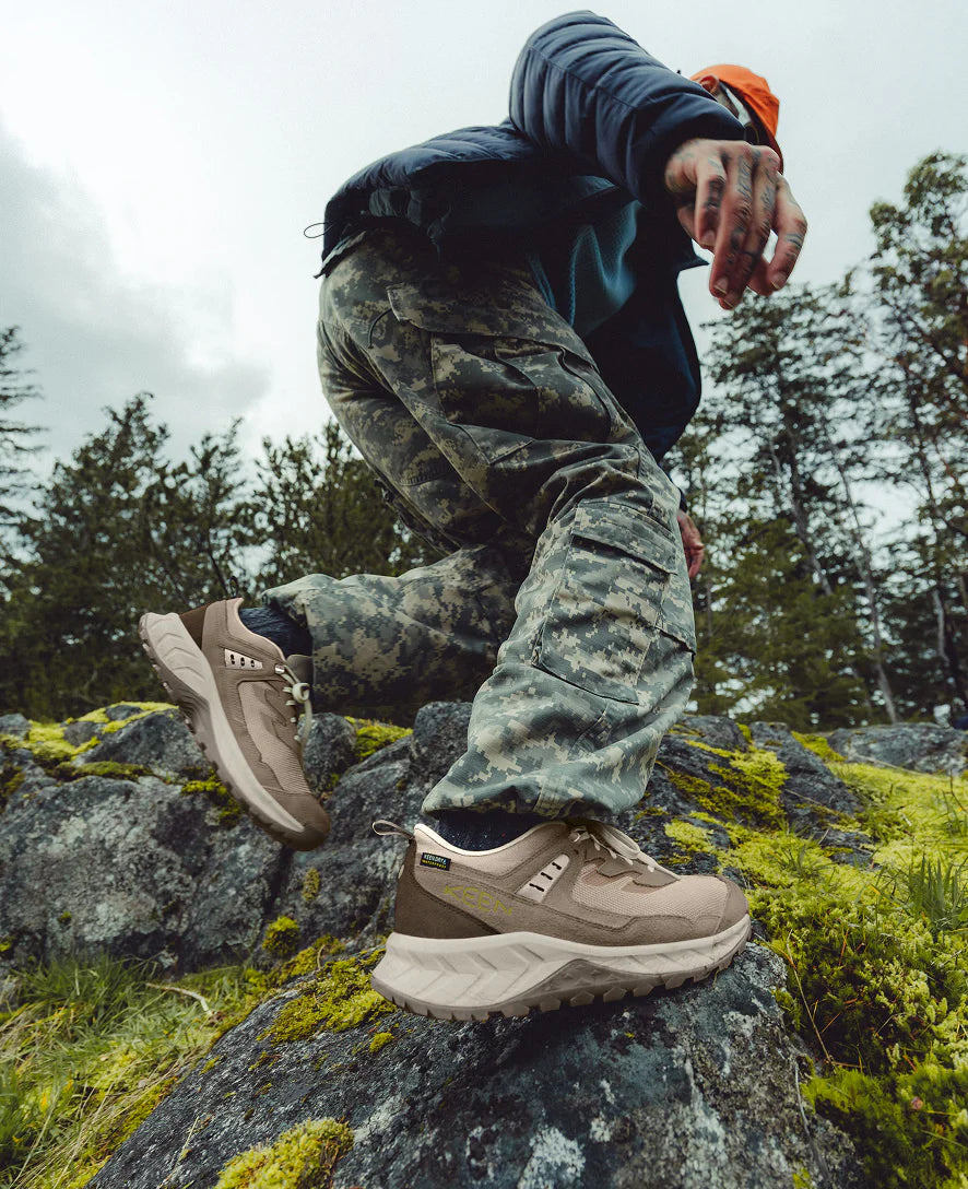 Men's Hightrail Vented Hiking Shoe | Brindle/Oak Buff - Image 7