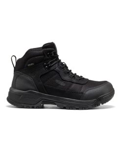 Men's Skokie Waterproof Work Boot (Soft Toe)  |  Black/Black