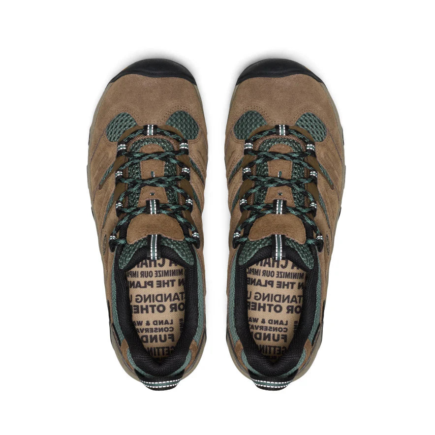 Women's Headout Waterproof Hiking Shoe | Shitake/Dark Forest - Image 4