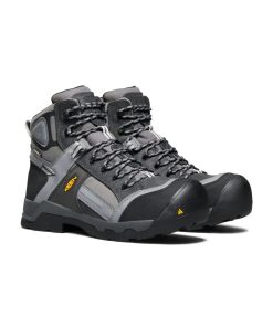 Alternative view of Men's Davenport 6 Insulated Waterproof Boot (Composite Toe)  |  Magnet/Steel Grey